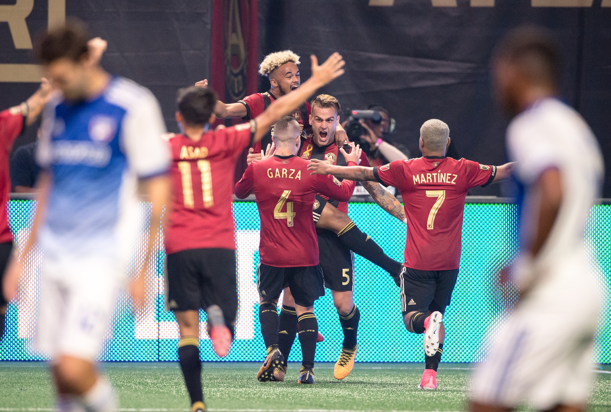 1st Game at Mercedes-Benz